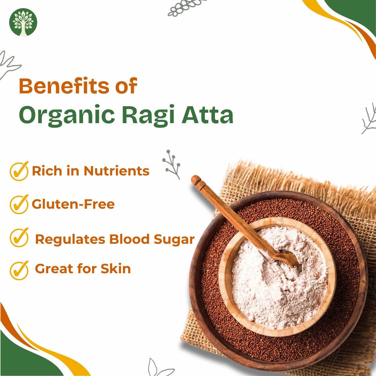 Ragi Atta (Organic)
