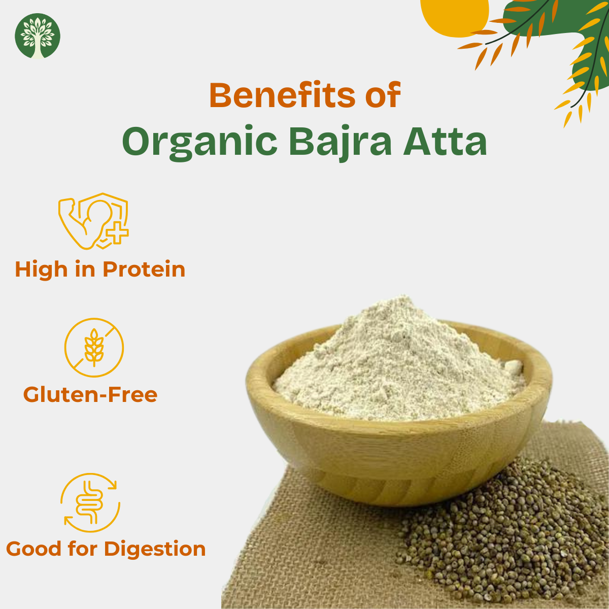 Bajra Atta (Organic)
