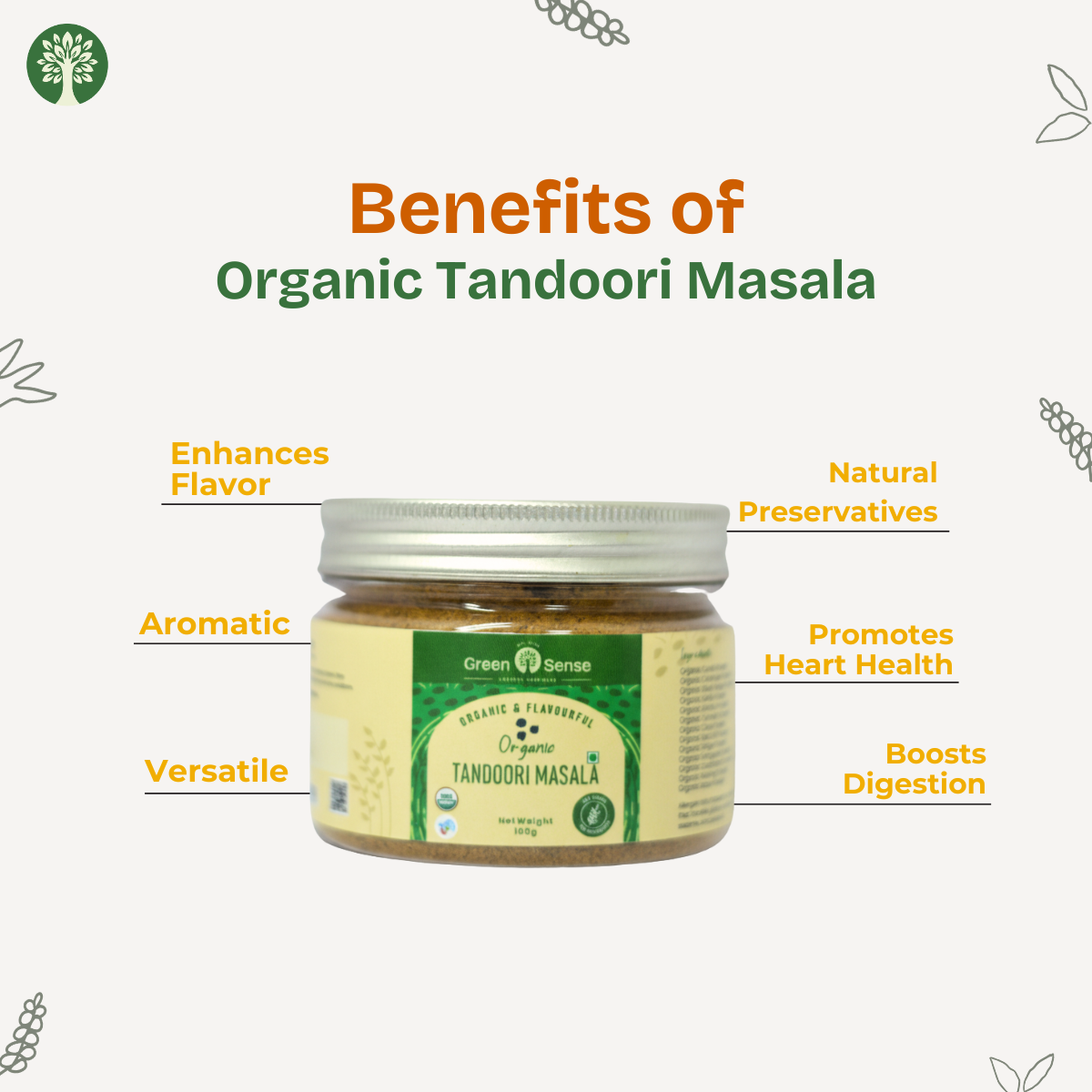Organic Tandoori Masala