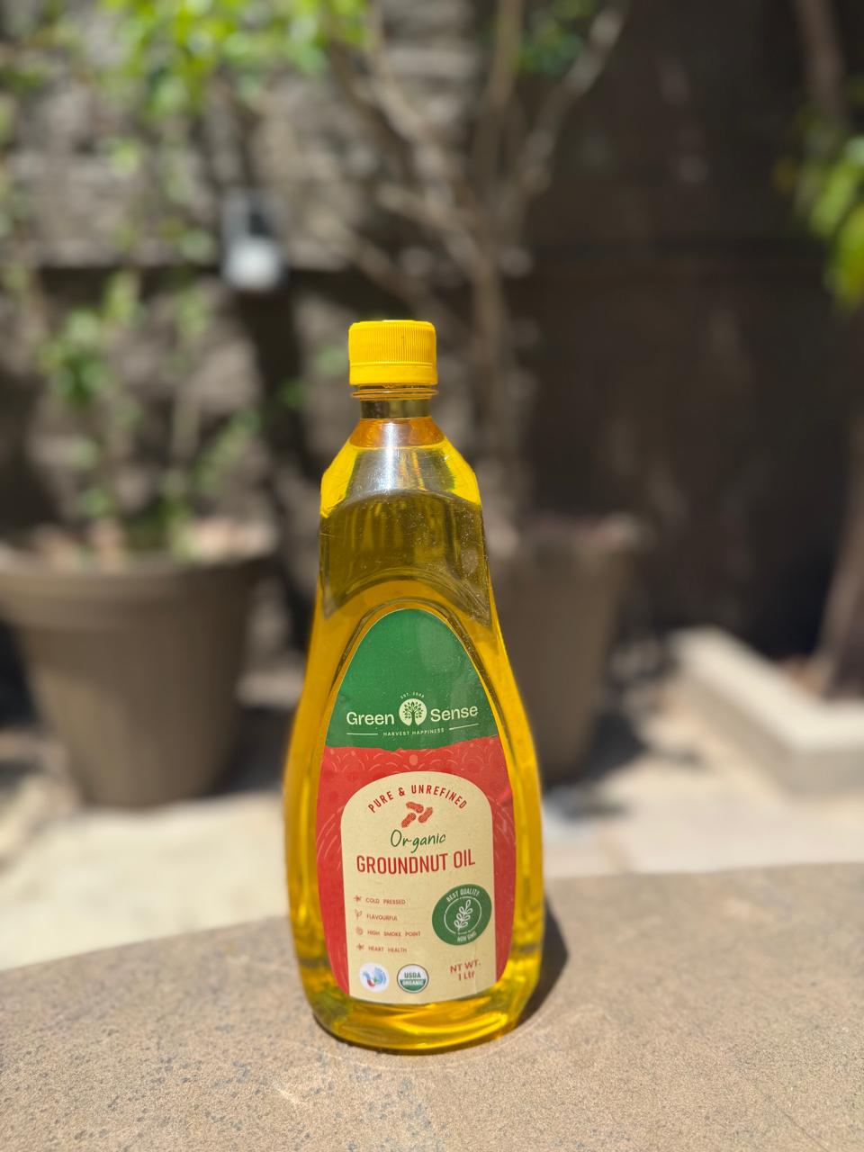 Green Sense Organic Groundnut Oil
