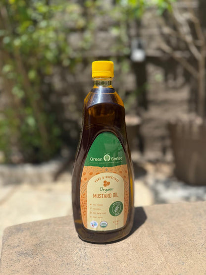 Green Sense Organic Mustard Oil